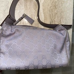 Lilac Gucci shoulder bag